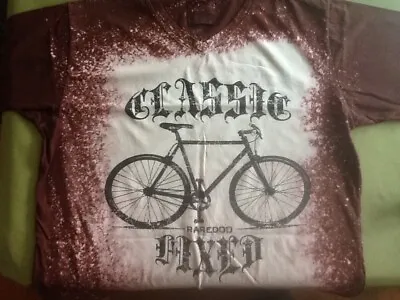 Goth Bicycle T-shirt Large. Bike Cycling Clothing • £14