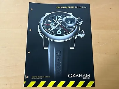 $44.75 • Buy Press Release - Graham - Swordfish Cricket Collection - English - Watches