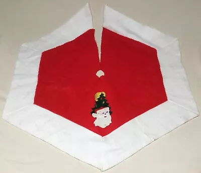 Vintage Christmas Tree Skirt - Felt • $10