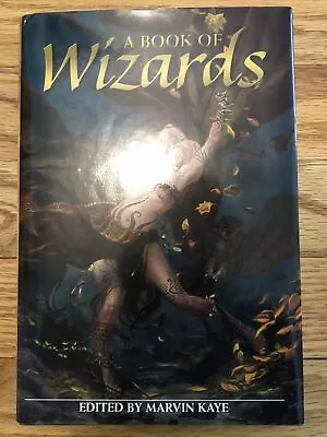 A Book Of Wizards Witch Marvin Kaye Magical Science Fiction  Book Club HCDJ New • $7