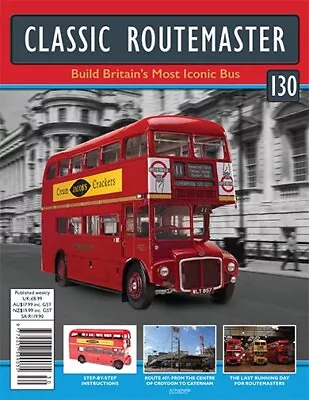 Hachette 1/12 Build The Classic Routemaster Britains Most Iconic Bus Issue 130 • £49.99