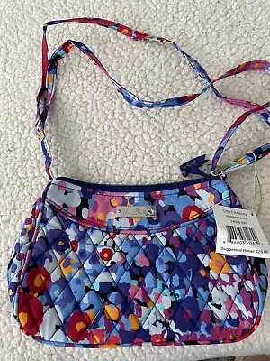 Vera Bradley Little Crossbody Bag Impressionista Zippered NWT • $25