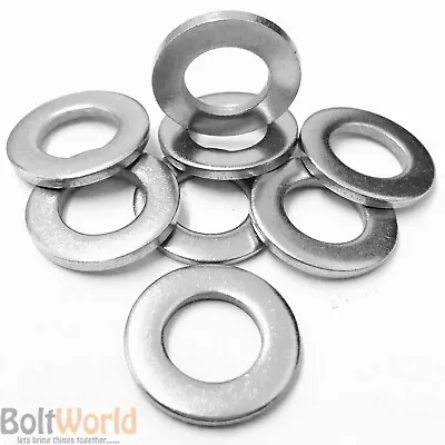 M4 M5 M6 M8 M10 M12 M14 M16 M20 M24 Form A B C G Bright Zinc Plated Washers • £212.13