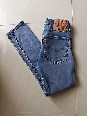 LEVI’S 519 HI-BALL SKINNY FIT Jeans - W30 L29 Blue Denim Trousers Mens Levis • £22.50