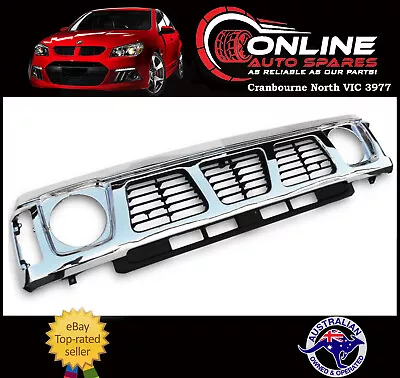 Grille FIT Nissan Patrol GQ Y60 87-94 S1 CHROME / BLACK Grill Plastic • $359