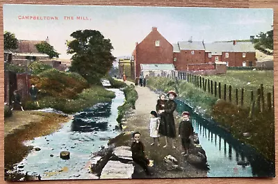 CAMPBELTOWN THE MILL Antique C1910 TUCK'S Coloured Photo Postcard • £2.95