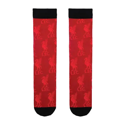 £4.99 • Buy (soc547) A Pair Of Official Liverpool FC Red Socks Adults Size 8 -11 BNIP