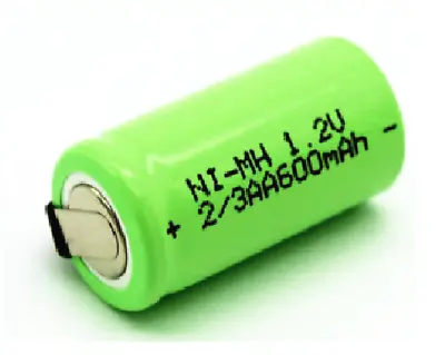 Ni-Mh 1.2V 2/3AA Rechargeable 600 MAh Batteries • £10.99