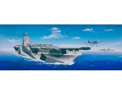 Trumpeter 05609 1:350 USS Ticonderoga CV-14 Destroyer Ship Plastic Kit • $67.99