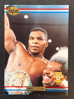 Mike Tyson Don King 1991 Ringlords Boxing Sample Promotional Trading Card • $15