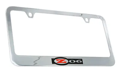 Chevrolet Corvette C5 Z06 Black Coated Metal License Plate Frame Holder • $43.95