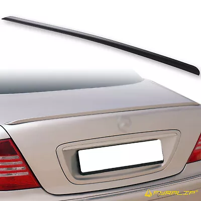 Fyralip Y22 Matte Black Trunk Lip Spoiler For Mercedes-Benz W220 Unpainted • $61.56