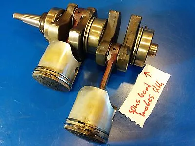 CRANKSHAFT  9854M  20hp 25hp  Mariner 9.9   Crankshaft Piston Rod Bearing 7982M  • $199