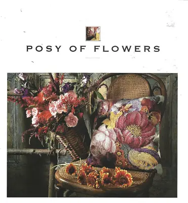 Posy Of Flowers Elian McCready Needlepoint Chart Ehrman Designer • $9.99