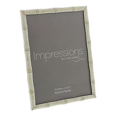 Impressions By Juliana Oriental Cream Bamboo Effect PHOTO FRAME 4 X 6  Gifts Box • £9.99