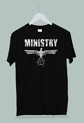 Ministry American Industrial Metal Band Anarchy Eagle T-Shirt S-2XL • $23.99