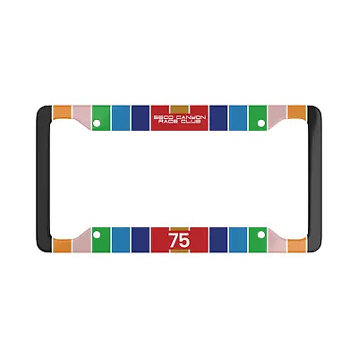 PORSCHE 963 75th Anniversary LE MANS Livery Molded License Plate Frame * SCRC • $29