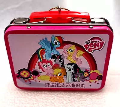 My Little Pony Friendship Magic Mini Tin Lunch Box Holiday Ornament 2013 NOS New • $14.99