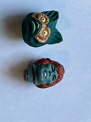 Vintage Motu 1981 Merman Head + 1981 Faker Head • $5