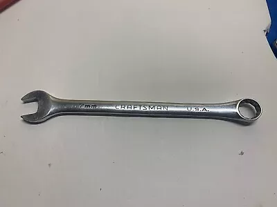 Vintage Craftsman Professional Series 17mm Combination Wrench 44907 Made In USA • $15