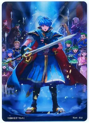 Marth Box Topper Promo - Fire Emblem 0 Cipher Marker Card - B07 Conquering Honor • $8.49