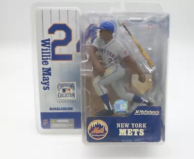 McFARLANE MLB COOPERSTOWN COLLECTION NY METS WILLIE MAYS VARIANT SERIES 2 - NIB • $115