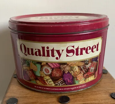 £24.99 • Buy Vintage Mackintosh’s Quality Street Tin - Large 5.12lb Capacity (Empty)