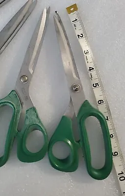 2 Used Kai 10   Ergonomix  Sewing  Craft  Scissors  Model 5250  Tailoring Shears • $12.50