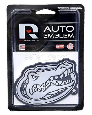 New Ncaa Uf University Of Florida  Gators 3d Car Chrome Emblem Sticker Decal • $5.99