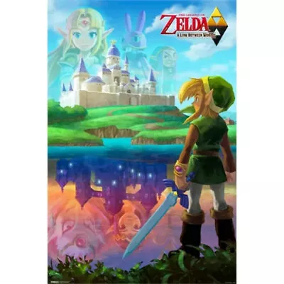 The Legend Of Zelda - A Link Between Worlds - 24x36 Poster - Brand New • $3