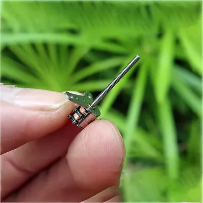 Micro 6mm 2-phase 4-wire Stepper Motor 17mm Long Linear Lead Screw Shaft Rod DIY • $1.75