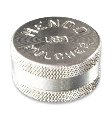 2” Mendo Mulcher Mini Knurled Edge Herb Grinder CNC Machined Metal Made USA • $44.20