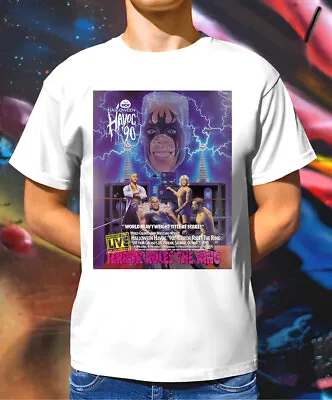 £8.99 • Buy Halloween Havoc '90 Sting NWO WCW NWA WWE WWF AEW NJPW Retro T-Shirt All Sizes