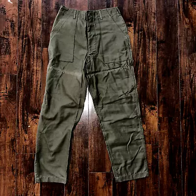 US Army OG-107 Fatigue Pants Trousers 1970s 32x31 Type I DSA-100 Post WWII Camo • $127.50