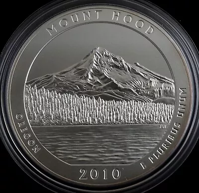 2010 5 Oz Silver America The Beautiful Mount Hood Coin • $300