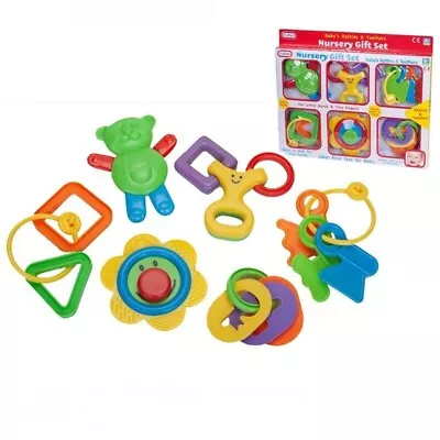 Baby's Rattles And Teethers Gift Set Newborn 0-6 Months Toys Boys Girls Toddler • £9.70