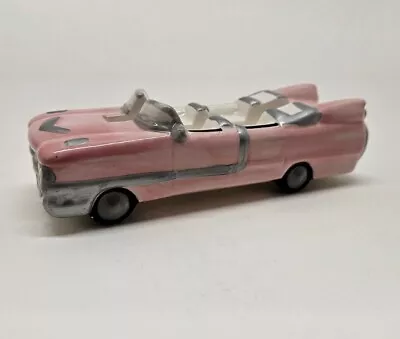 Mary Kay Cosmetics Pink Ceramic Cadillac Car Makeup Business Card Holder • $19.99