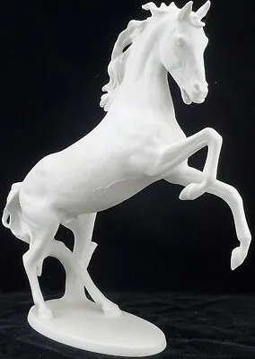 KAISER #380 Matte Finish Detailed 11” Porcelain Rearing Horse Signed Bochmann • $363.09