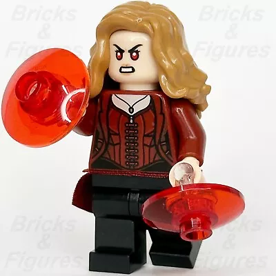 LEGO® Super Heroes Scarlet Witch Minifigure Avengers Wanda Maximoff 76269 Marvel • $19.99