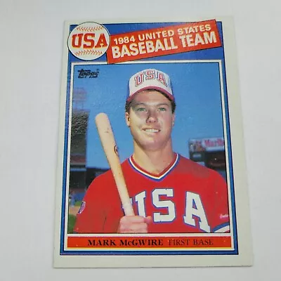 1985 Topps - #401 Mark McGwire (RC) • $1.85