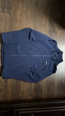 Patagonia Men’s Adze Jacket Soft Shell Navy Sz M • $50