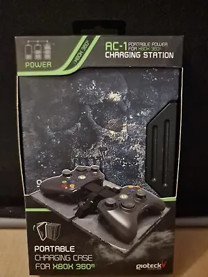 Gioteck AC-1 Ammo Clip Steel Book Charging Station For 2 XBOX 360 Controllers • £3.75