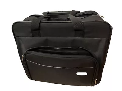 Targus Black Rolling Wheeled 16  Laptop Case Briefcase Travel TBR003US • $52.25