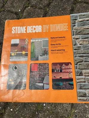 £49.99 • Buy Vintage 1960’s Stone Wall Decor By Dunbee Mid Century
