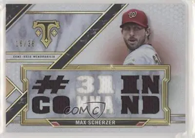 2021 Topps Triple Threads Triple Threads Relics /36 Max Scherzer #TTR-MS3 • $17.79