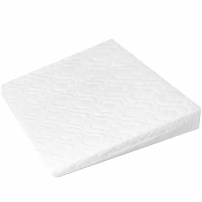 LARGE WEDGE PILLOW ACID REFLUX-GERD RELIEF BACK SUPPORT PILLOW SIZE - 80x60x20cm • £19.65