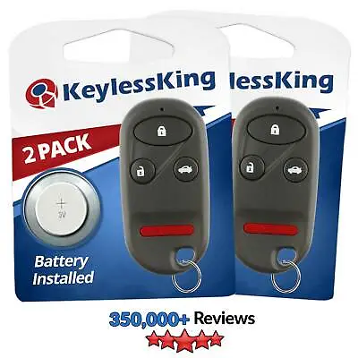 2x Keyless Entry Remote Key Fob For 2001-2008 Honda Goldwing GL1800 Motorcycle • $34.95