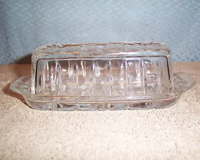 VINTAGE ANCHOR HOCKING EAPC 1/4 Lb BUTTER DISH Mint • $9.99