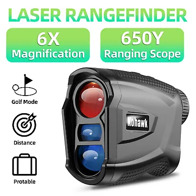 New 6x Golf Finder Laser Rangefinder Range Slope Tour Hunting Trajectory PREMIUM • $58.19