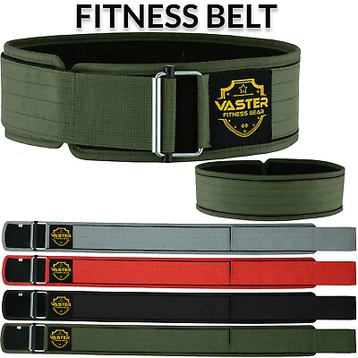 £9.99 • Buy Weight Lifting Belt Back Lumbar Support Strength Training Fitness Home Gym UK 